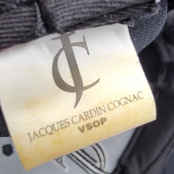 4/$25 -Jaques Cardin Cognac VSOP Black & Gray Fleur de Lis Cap - One Size - Picture 9 of 9